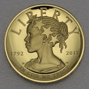 Goldmünze 1oz "American Liberty" 2017 (HR) 225th Anniversary (USA) - Miniaturansicht 2