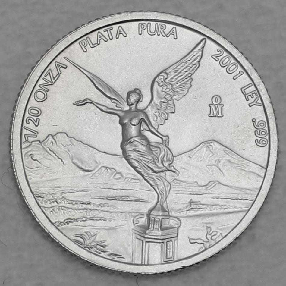 Silbermünze 1/20oz "Libertad" 2001 (Mexiko) - Hauptansicht