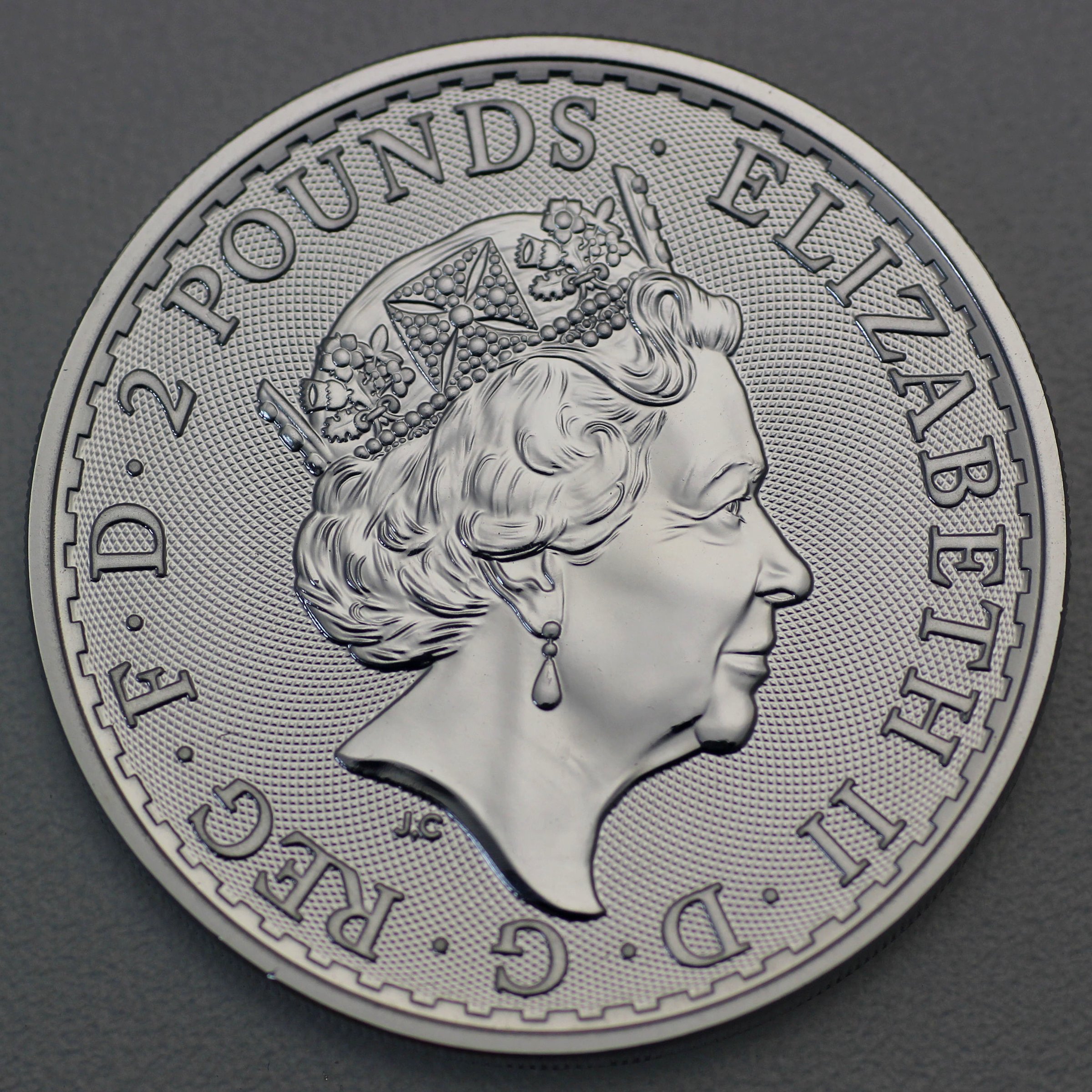 Silbermünze 1oz "Britannia" 2017 20 Jahre Dreizack (Großbritannien) - Detailansicht 1