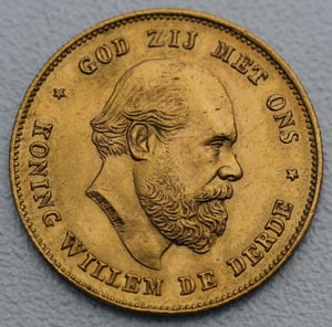 Goldmünze 10 Gulden "Willem III." verschiedene Jahrgänge (Niederlande) - Hauptansicht