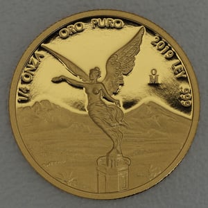 Goldmünzen "Libertad" 2019 (PP) Set – 5-teilig (Mexiko) - Miniaturansicht 5