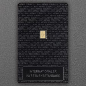 Goldbarren 0,5g Investmentblister - Miniaturansicht 2