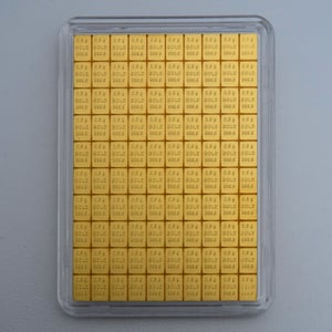 Goldtafel (100x 0,5g Feingold) "CombiBar" - Hauptansicht