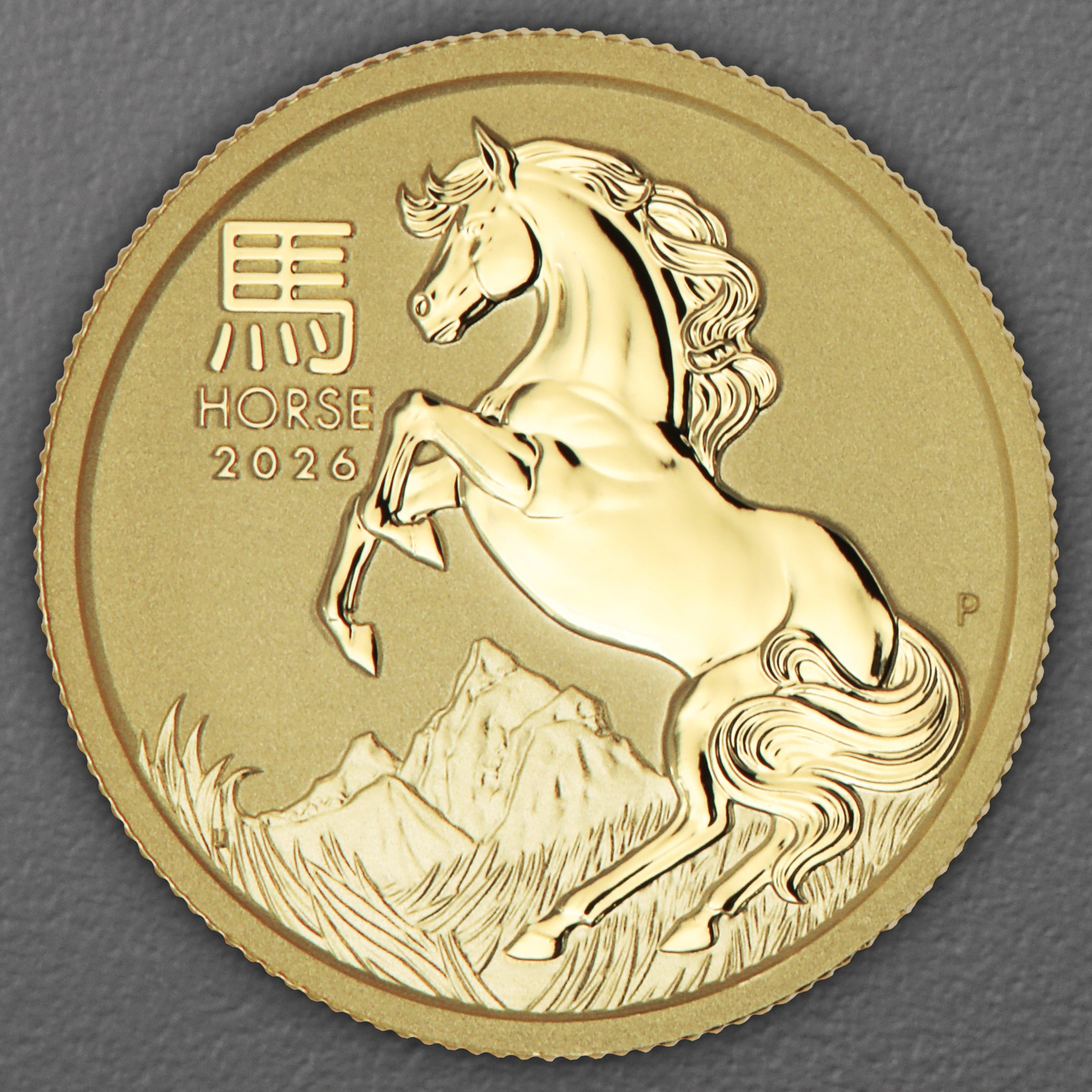 Goldmünze 1/4oz "Pferd" 2026 Lunar III – Year of the Horse (Australien) - Hauptansicht