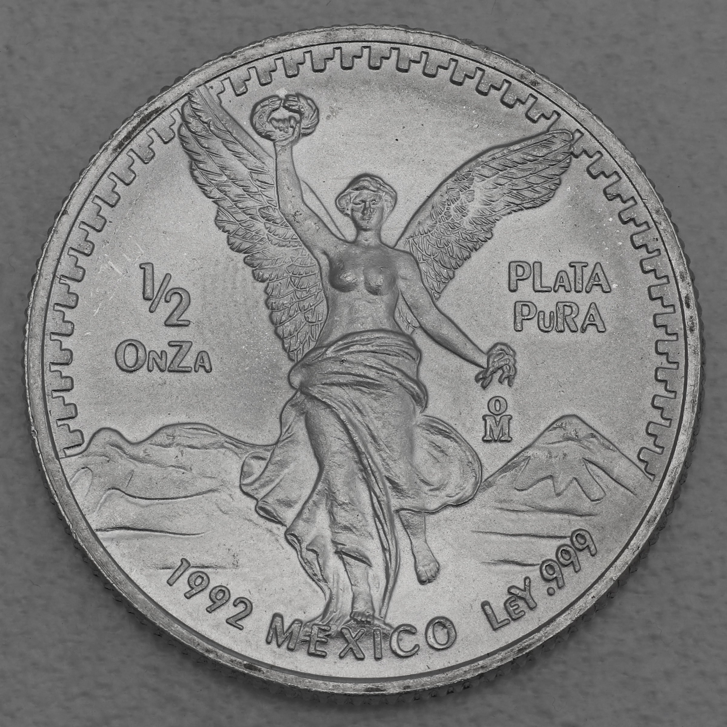 Silbermünze 1/2oz "Libertad" 1992 (Mexiko) - Hauptansicht