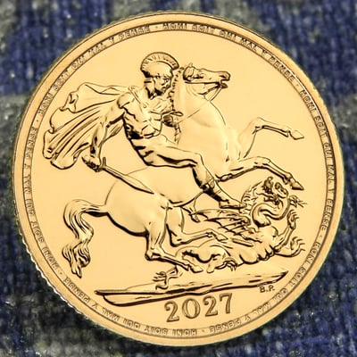 Goldmünze 1 Sovereign "Charles III." 2027 (Großbritannien) - Miniaturansicht 6