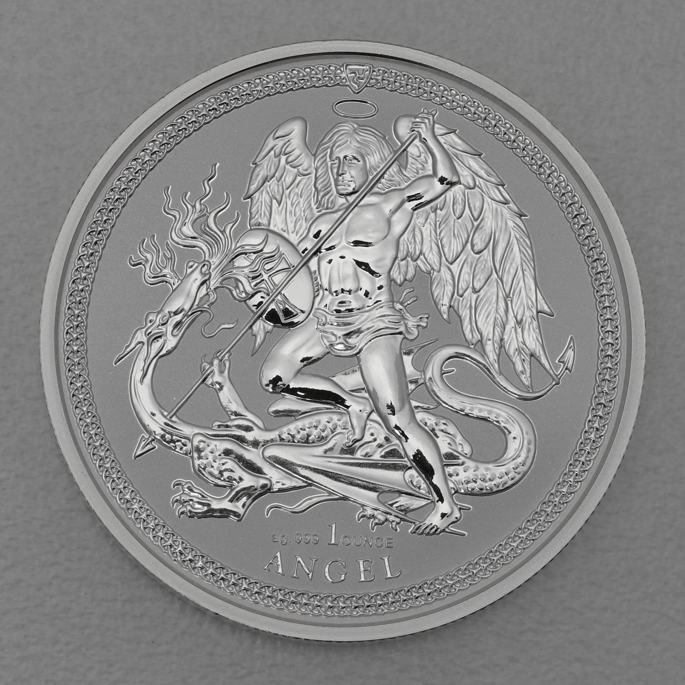 Silbermünze 1oz "Isle of Man - Angel" 2017 (Isle of Man) - Hauptansicht