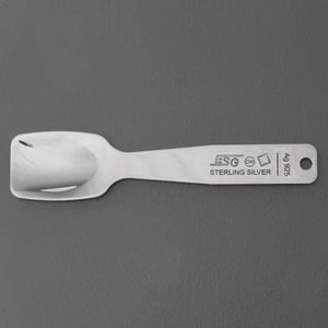 Gourmet-Löffel "Snackschaufel" Sterling-Silber - Miniaturansicht 2