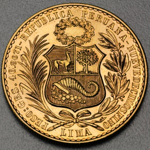 Goldmünze 100 Soles (Peru) - Hauptansicht