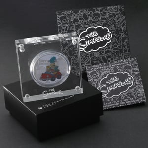 Silbermünze 1oz "Krustylu Studios" 2022 (PP/kol.) The Simpsons 19% (Tuvalu) - Miniaturansicht 4