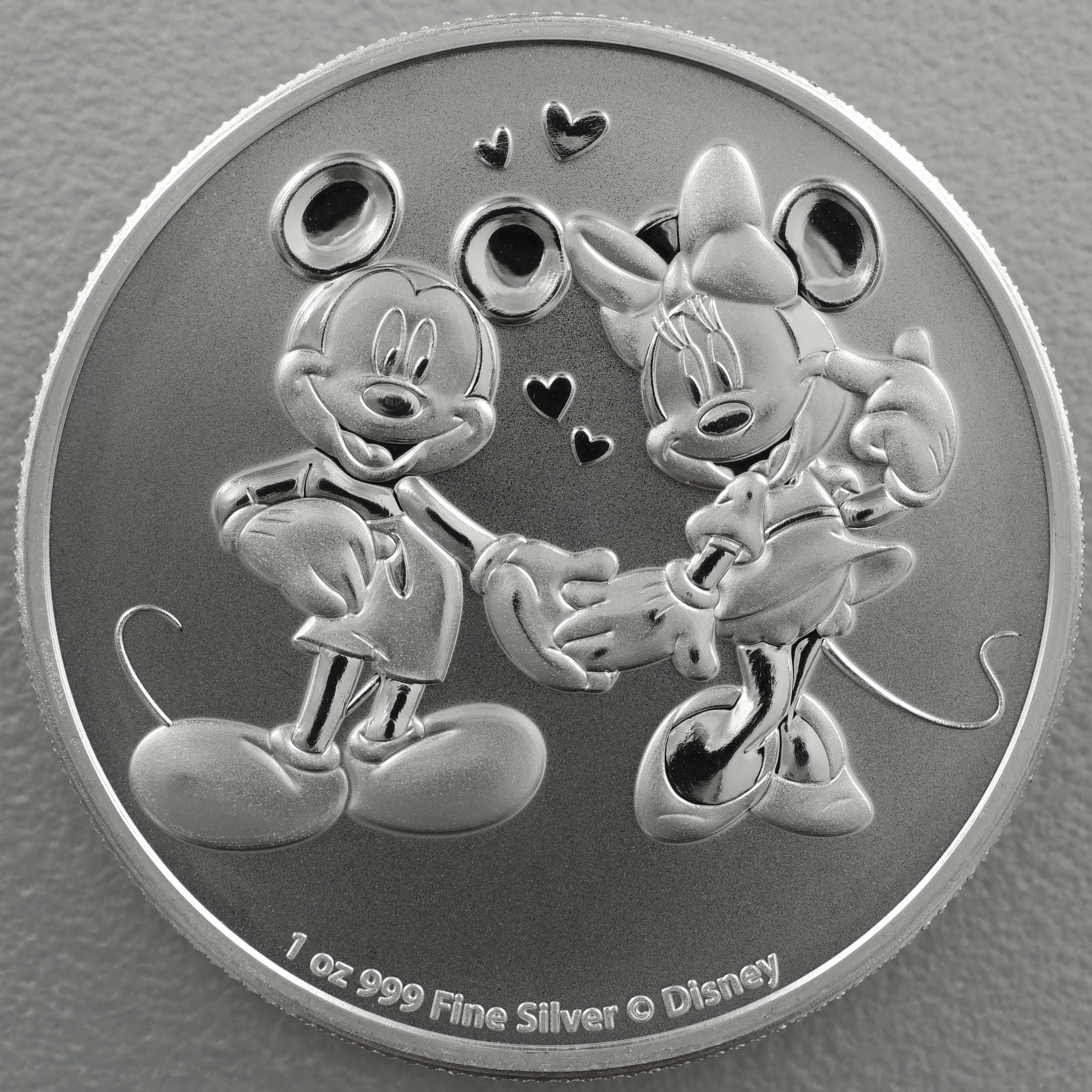 Silbermünze 1oz "Mickey & Minnie" 2020 Disney (Niue) - Hauptansicht