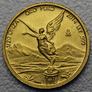 Goldmünze 1/20oz "Libertad" verschiedene Jahrgänge (Mexiko) - Hauptansicht