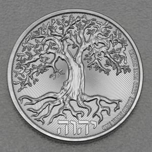 Silbermünze 1oz "TREE OF LIFE" 2023 Truth (Niue) - Hauptansicht