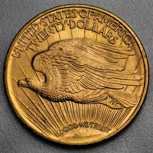 Goldmünze 20 Dollar "St. Gaudens-Double Eagle" (USA) - Miniaturansicht 2