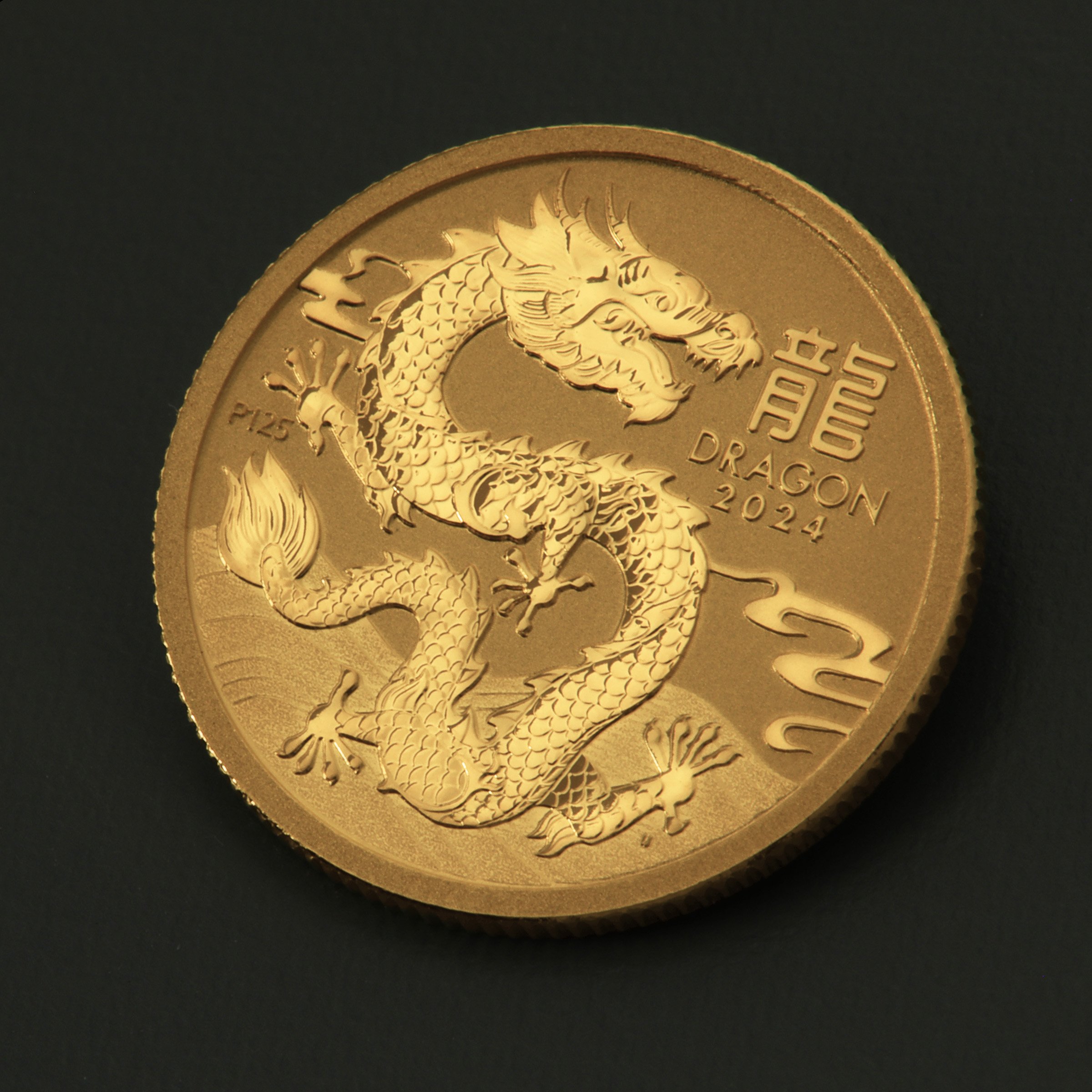Goldmünze 1/10oz "Drache" 2024 Lunar III – Year of the Dragon (Australien) - Detailansicht 4