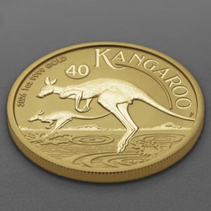 Goldmünze 1oz "Känguru" aktueller Jahrgang (Australien) - Miniaturansicht 3