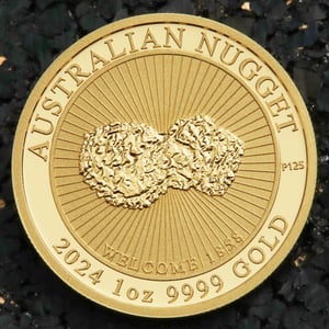 Goldmünze 1oz "Welcome" 2024 Australian Nugget (Australien) - Miniaturansicht 5