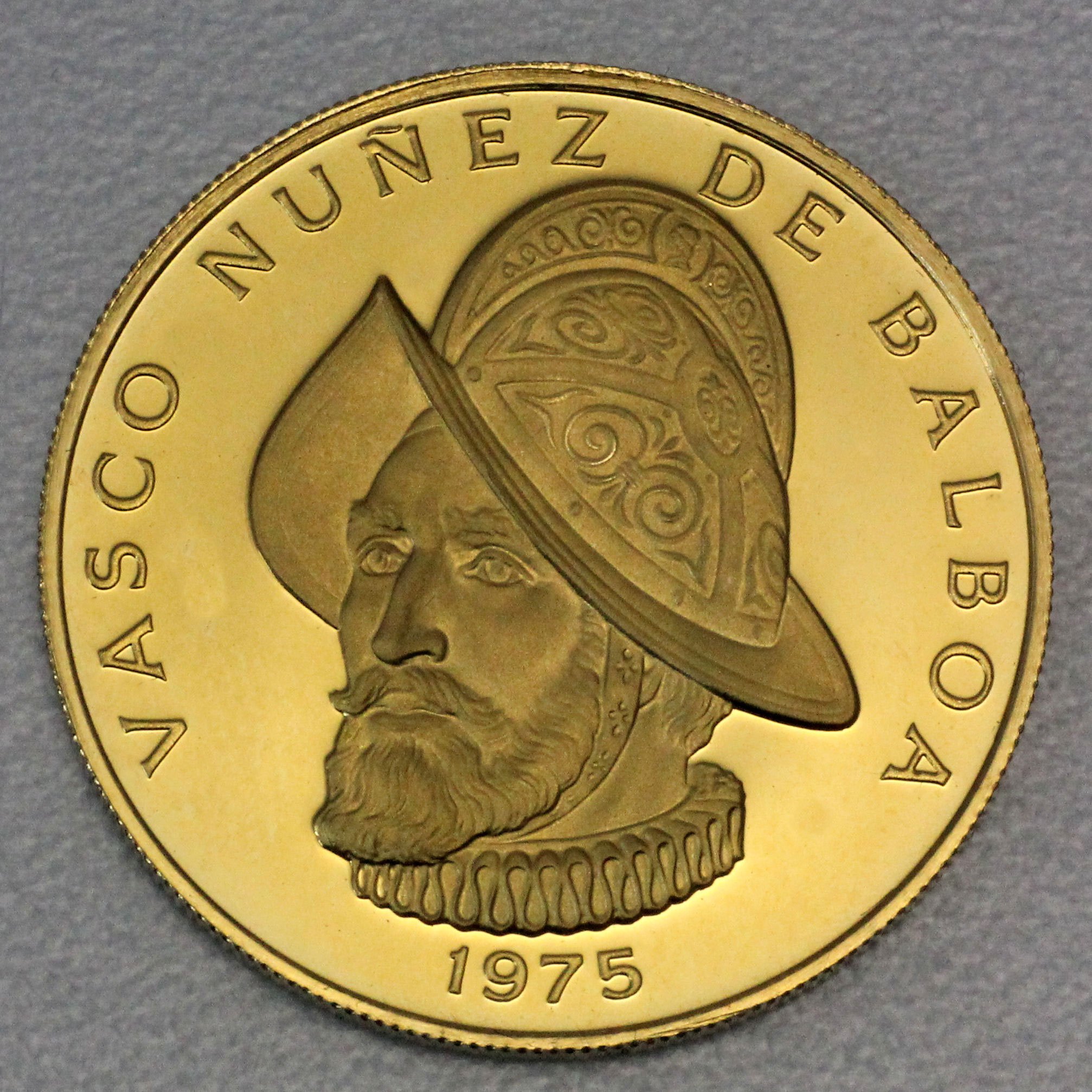 Goldmünze "100 Balboas" 1975 (Panama) - Hauptansicht