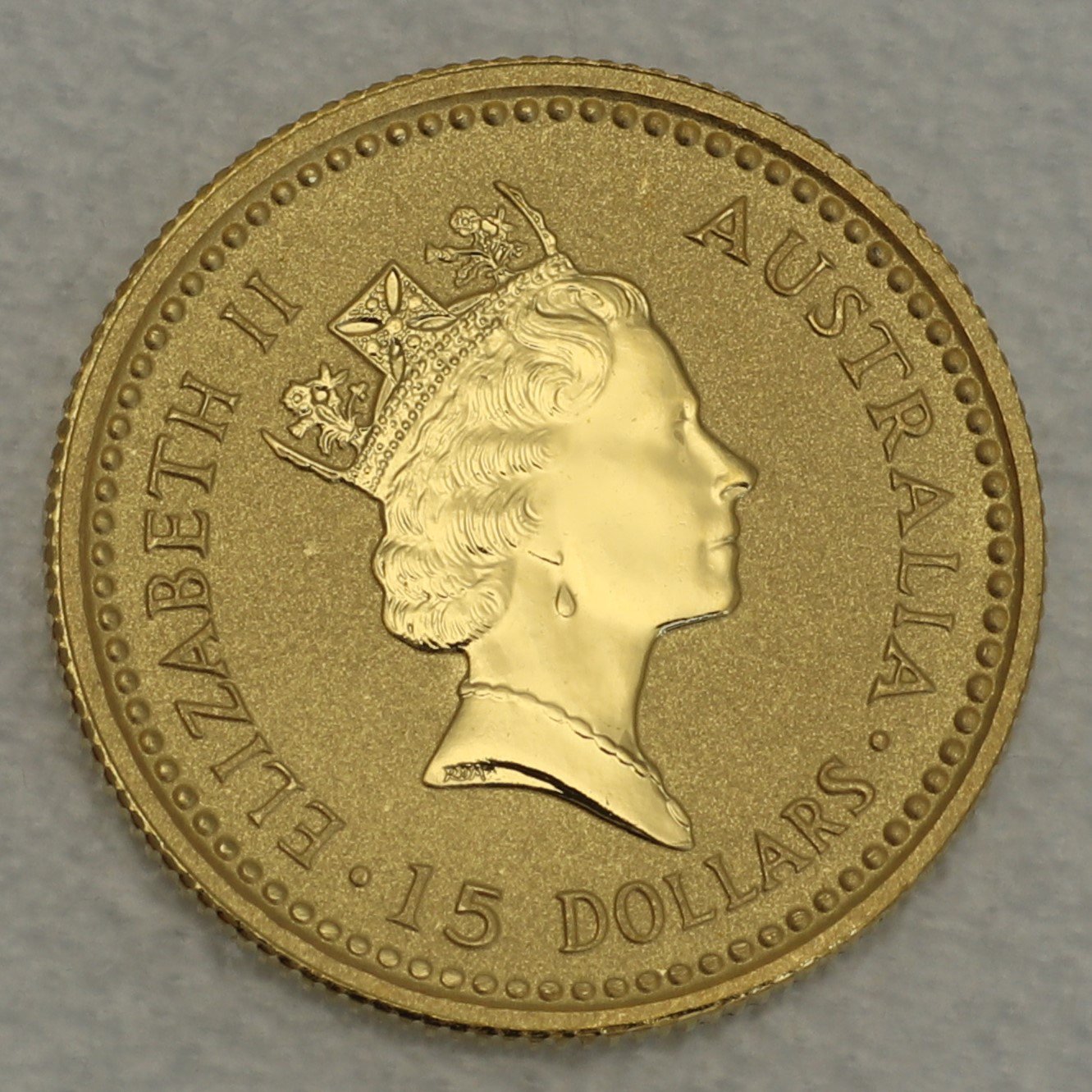 Goldmünze 1/10oz "Känguru" 1998 Australian Nugget (Australien) - Detailansicht 1