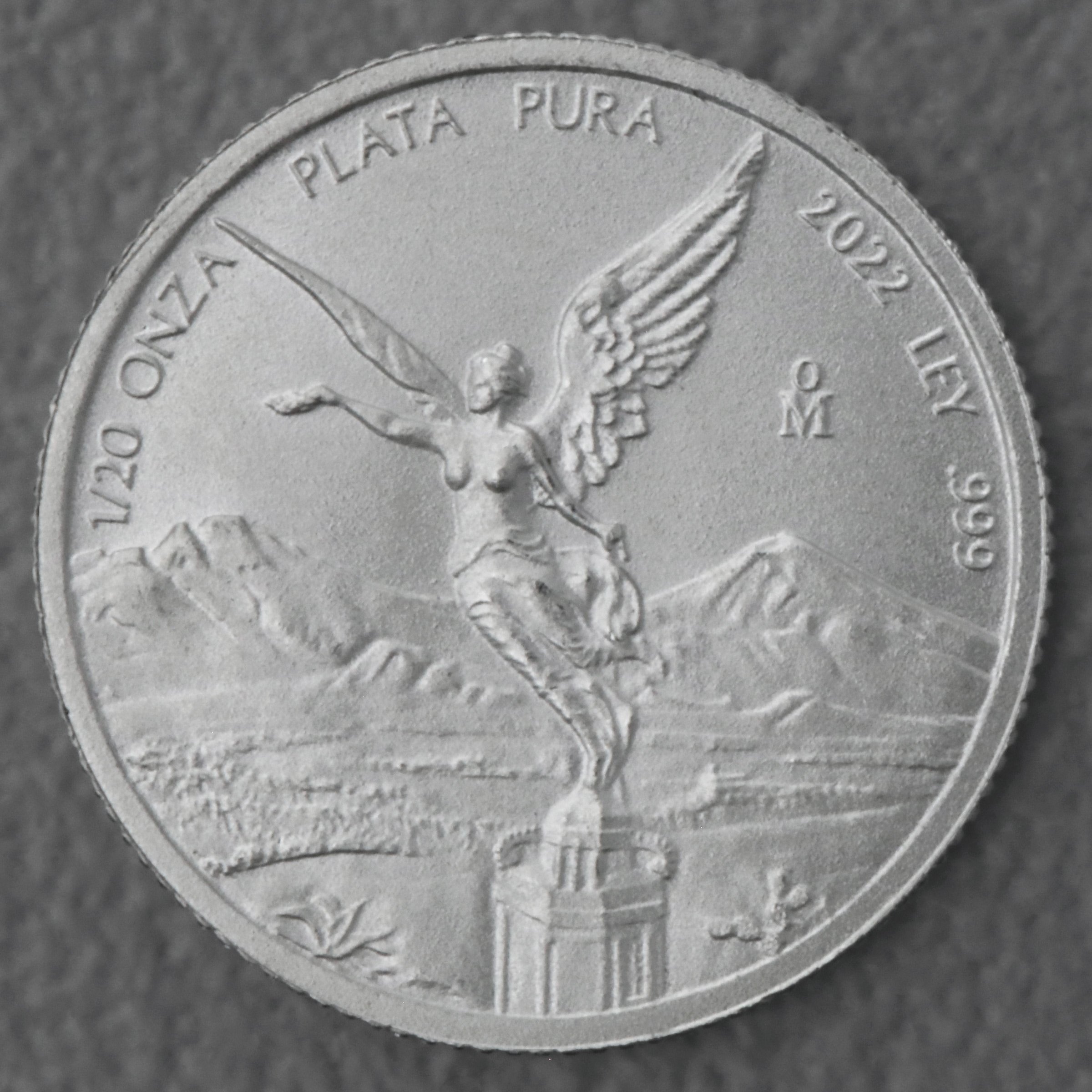 Silbermünze 1/20oz "Libertad" 2022 (Mexiko) - Hauptansicht