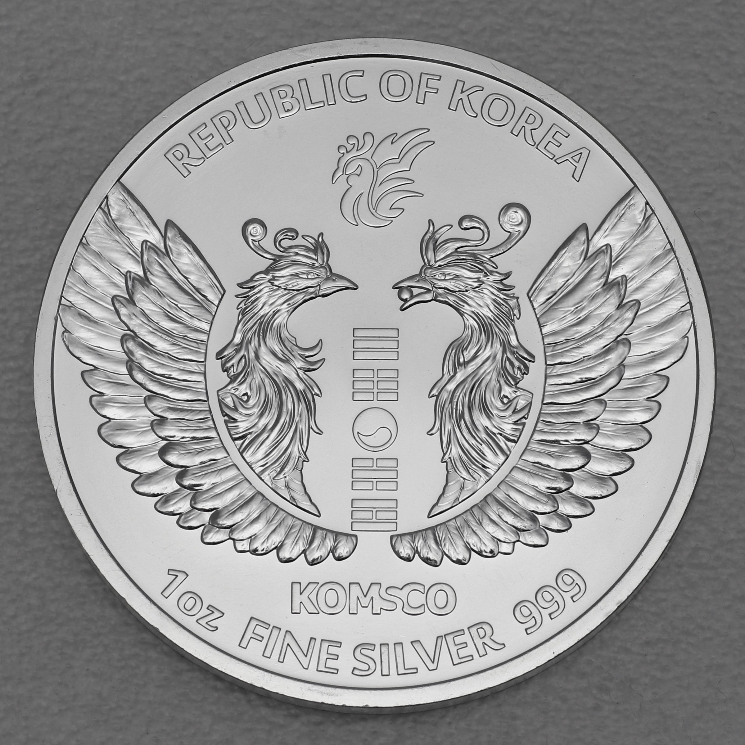 Silbermedaille 1oz "Korea Phoenix" 2020 (Südkorea) - Detailansicht 1