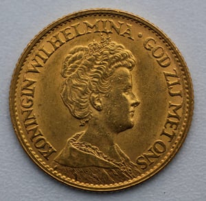 Goldmünze 10 Gulden "Wilhelmina" verschiedene Jahrgänge (Niederlande) - Miniaturansicht 5