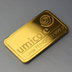 Goldbarren 1oz UMICORE Resale - Miniaturansicht 2