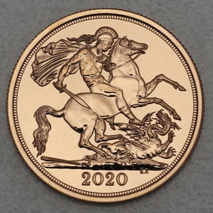 Goldmünze 2 Sovereign "Elizabeth II." (Großbritannien) - Miniaturansicht 2