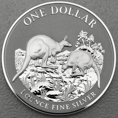 Silbermünze 1oz "Känguru" 2014 Royal Australian Mint (Australien) - Miniaturansicht 1
