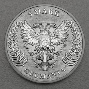 Silbermedaille 1oz "Germania" 2021 (Polen) - Miniaturansicht 2