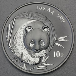 Silbermünze 1oz "Panda" 2003 (China) - Hauptansicht