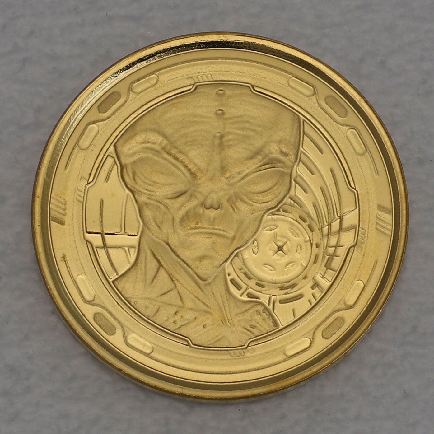 Goldmünze 1/10oz "Alien" 2022 (Ghana) - Hauptansicht