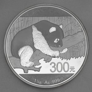 Silbermünze 1kg "Panda" 2016 (China) - Miniaturansicht 1