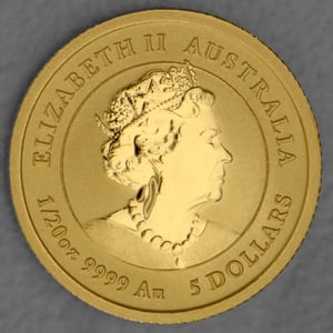 Goldmünze 1/20oz "Hase" 2023 Lunar III – Year of the Rabbit (Australien) - Miniaturansicht 2