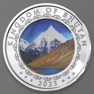 Silbermünze 5oz "Lunar Rabbit" 2023 (PP/HR) Lunar – Year of the Rabbit (Bhutan) - Hauptansicht