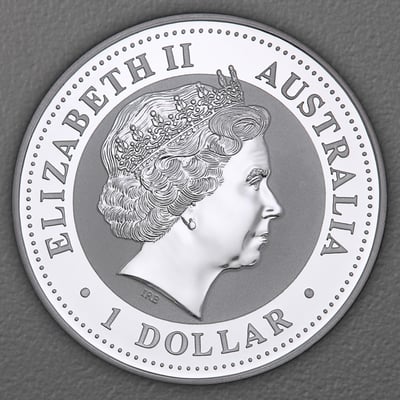 Silbermünze 1oz "Kookaburra" 2000 diff. (Australien) - Miniaturansicht 2