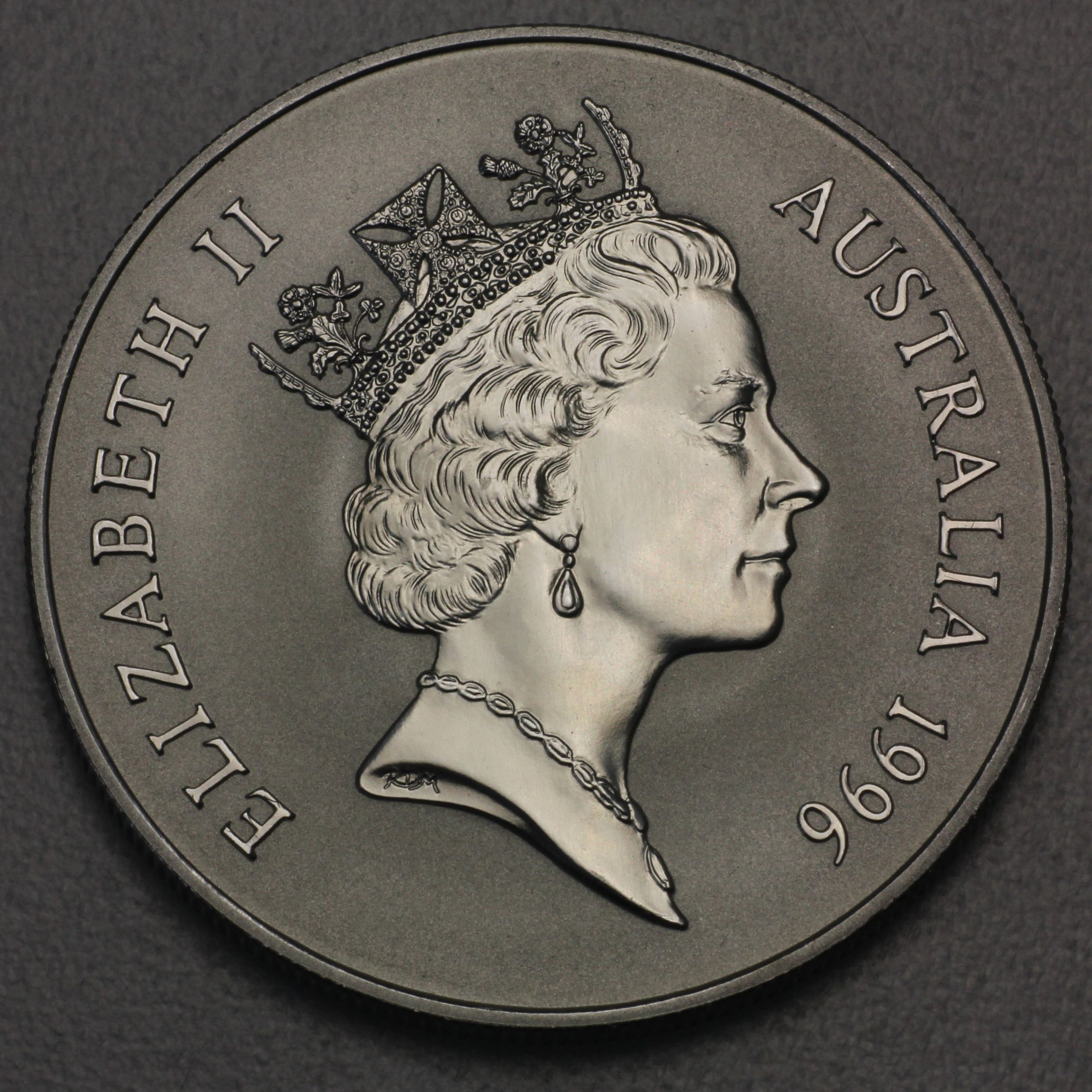 Silbermünze 1oz "Känguru" 1996 Royal Australian Mint (Australien) - Detailansicht 1