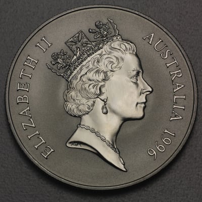 Silbermünze 1oz "Känguru" 1996 Royal Australian Mint (Australien) - Miniaturansicht 2