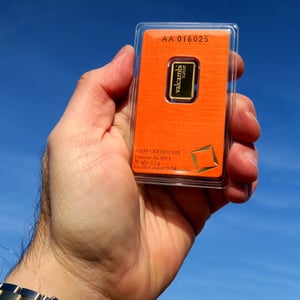 Goldbarren 25x 2,5g VALCAMBI (Masterbox) - Miniaturansicht 7