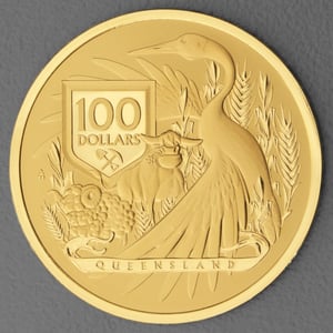 Goldmünze 1oz "Queensland" 2023 Coat of Arms (Australien) - Hauptansicht