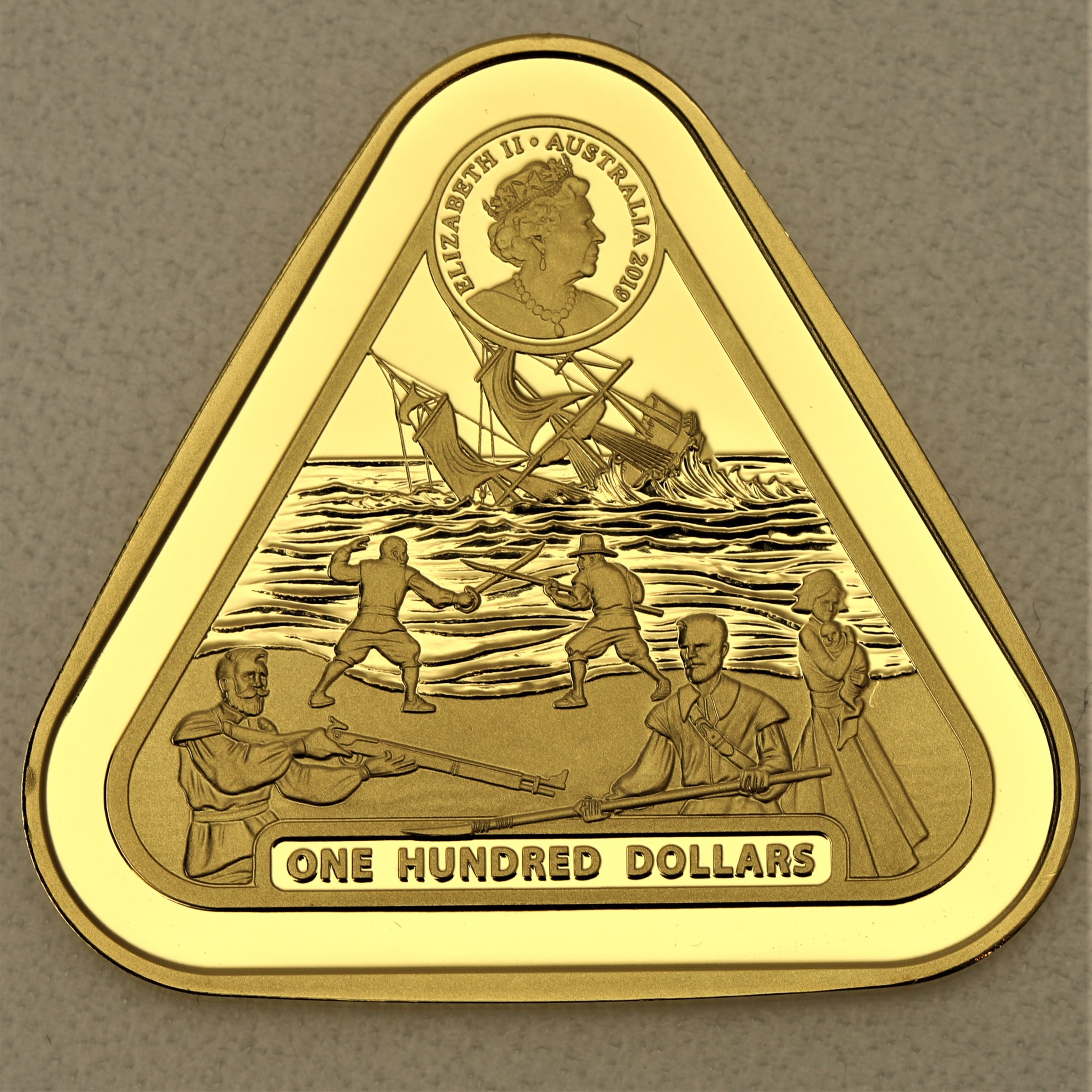 Goldmünze 1oz "Batavia" 2019 Shipwrecks (Australien) - Detailansicht 1