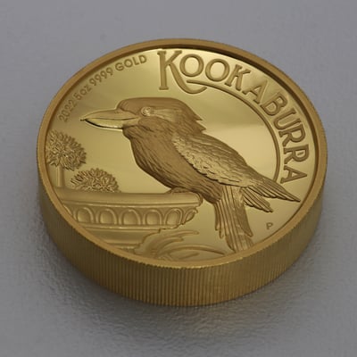 Goldmünze 5oz "Kookaburra" 2022 (PP/HR) (Australien) - Miniaturansicht 3