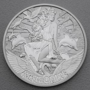 Silbermünze 1oz "Aphrodite" 2022 Gods of Olympus diff. (Tuvalu) - Hauptansicht