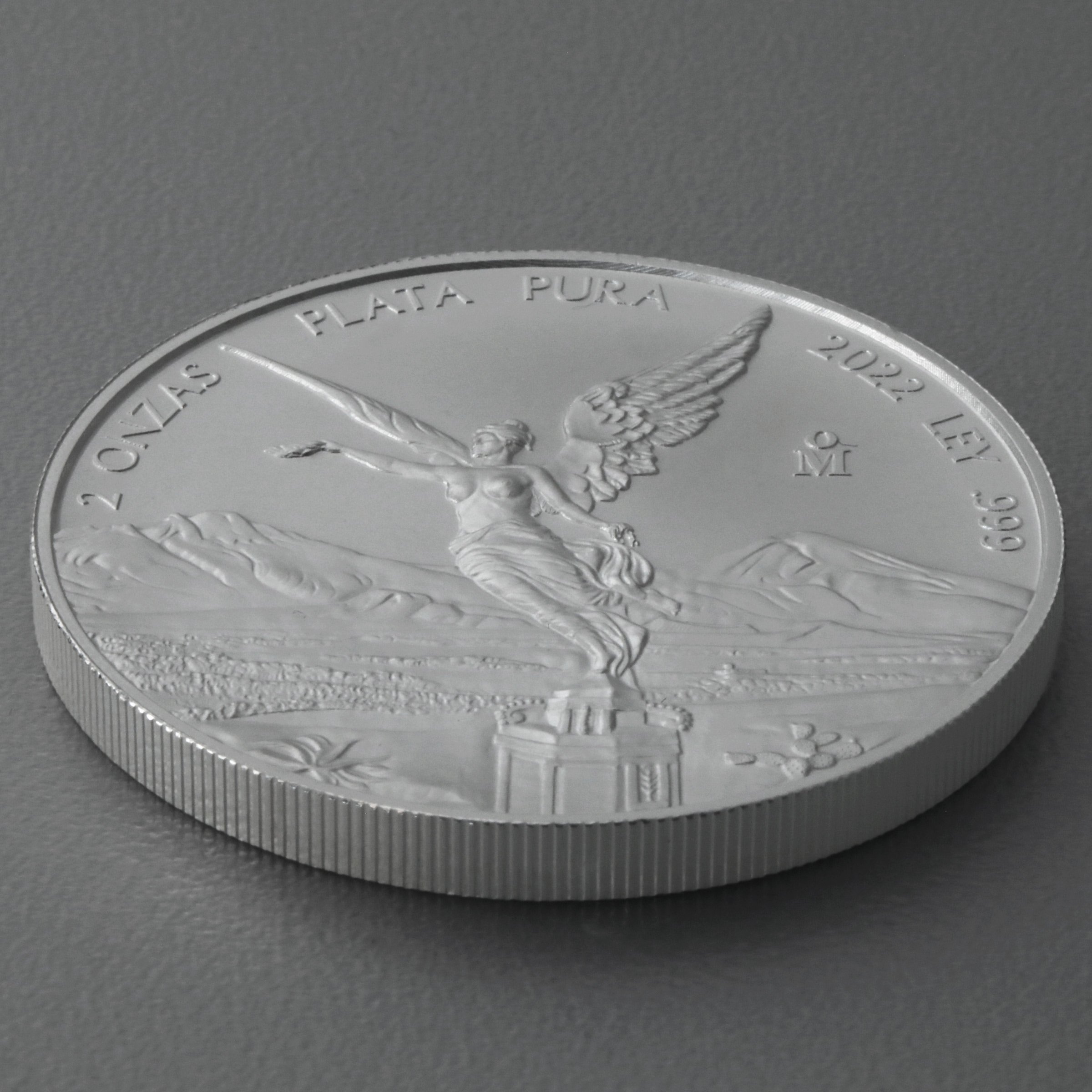Silbermünze 2oz "Libertad" 2022 (Mexiko) - Detailansicht 2