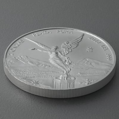 Silbermünze 2oz "Libertad" 2022 (Mexiko) - Miniaturansicht 3