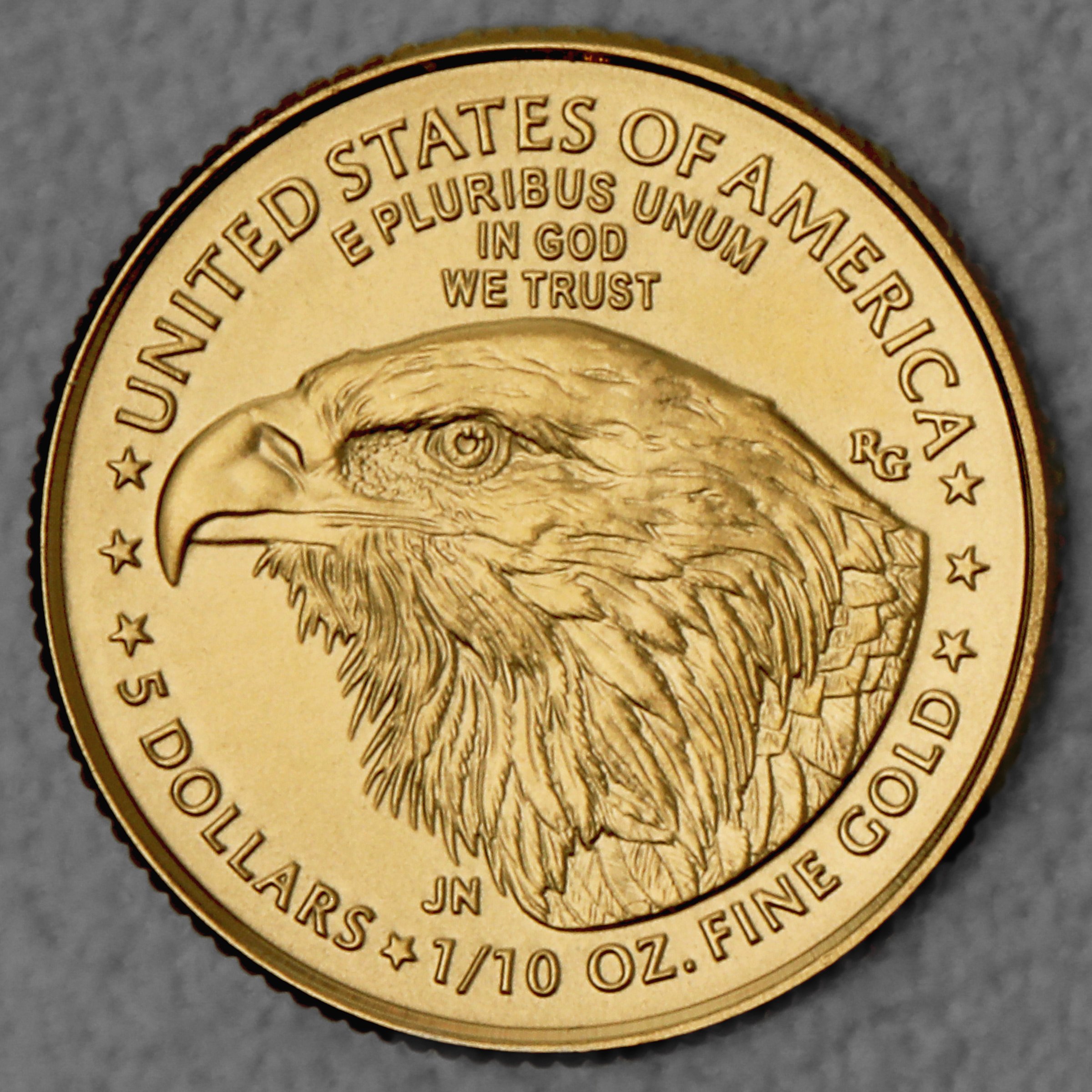 Goldmünze 1/10oz "American Eagle" 2023 (USA) - Hauptansicht