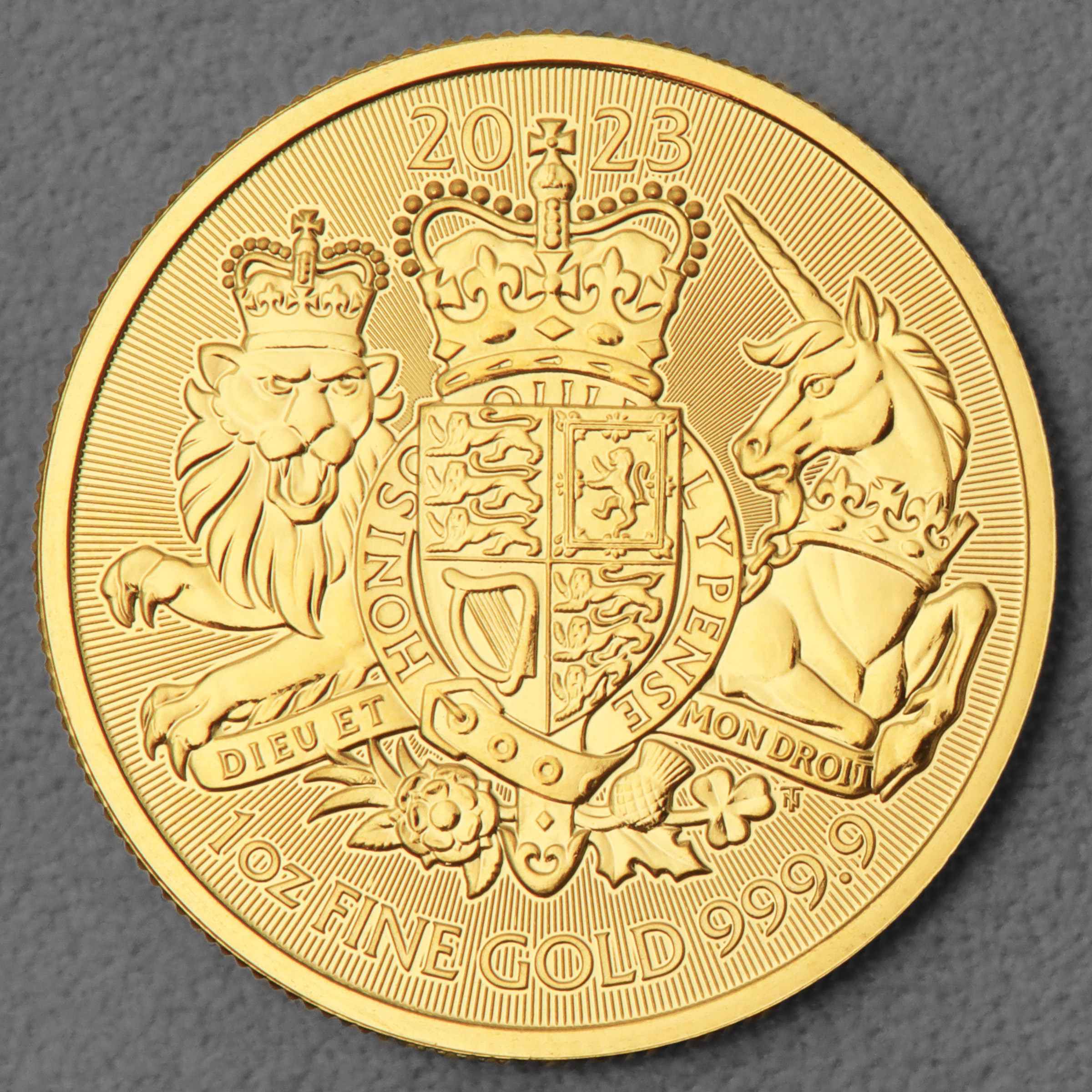 Goldmünze 1oz "The Royal Arms" 2023 (Großbritannien) - Hauptansicht