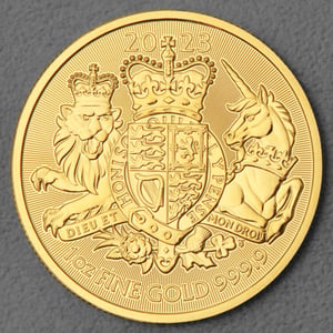 Goldmünze 1oz "The Royal Arms" 2023 (Großbritannien) - Hauptansicht