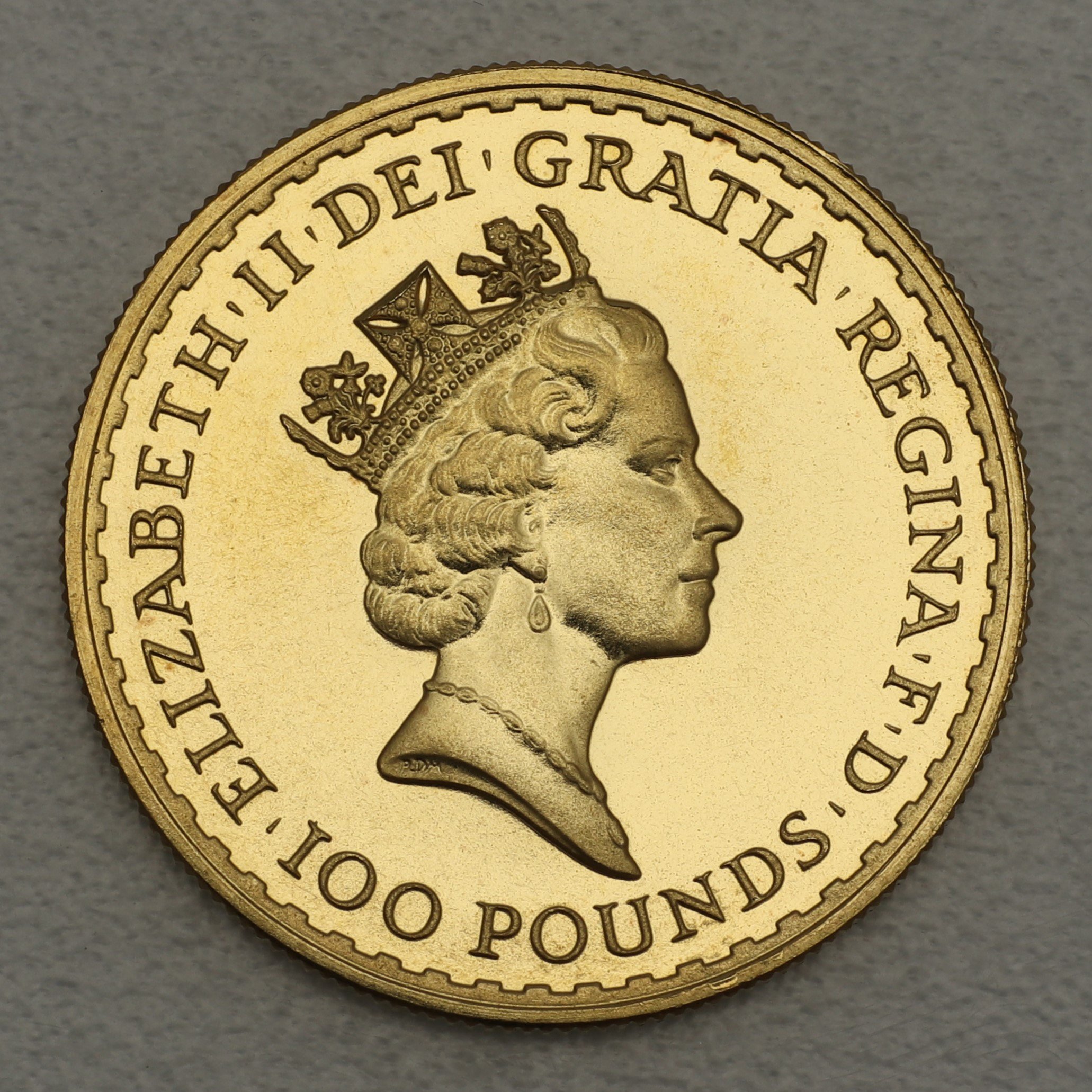 Goldmünze 1oz "Britannia" 1996 (Großbritannien) - Detailansicht 1