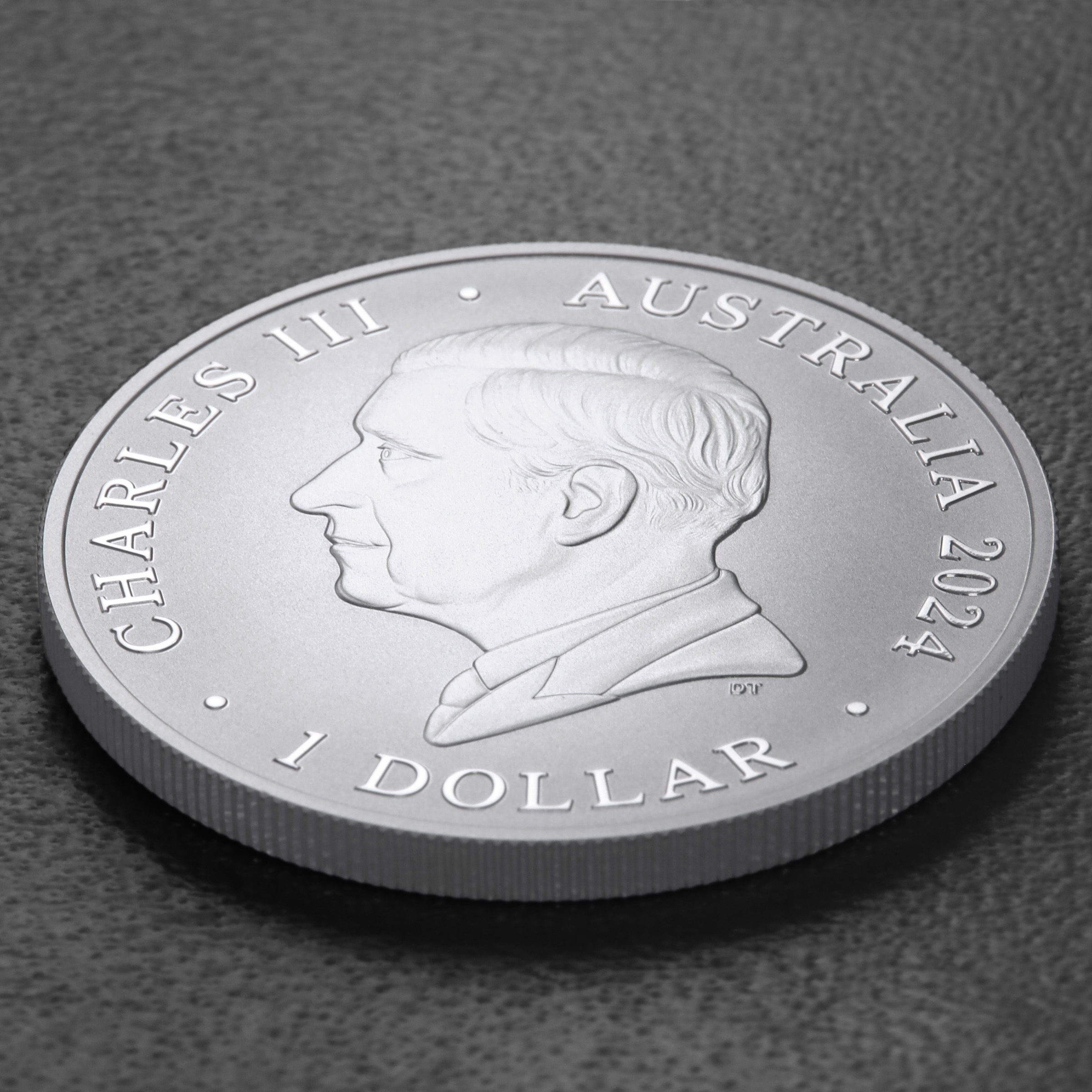 Silbermünze 1oz "Giraffe" 2024 (19%) Australia Zoo (Australien) - Detailansicht 3
